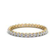 0.50 ct Round Cut Common Prong Eternity Band