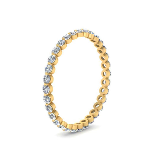 0.50 ct Round Cut Common Prong Eternity Band
