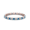 Load image into Gallery viewer, 0.50 ct Round Cut Common Prong Eternity Band