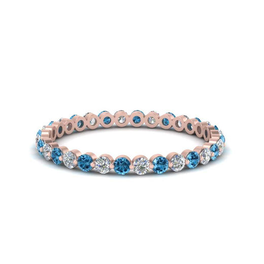 0.50 ct Round Cut Common Prong Eternity Band