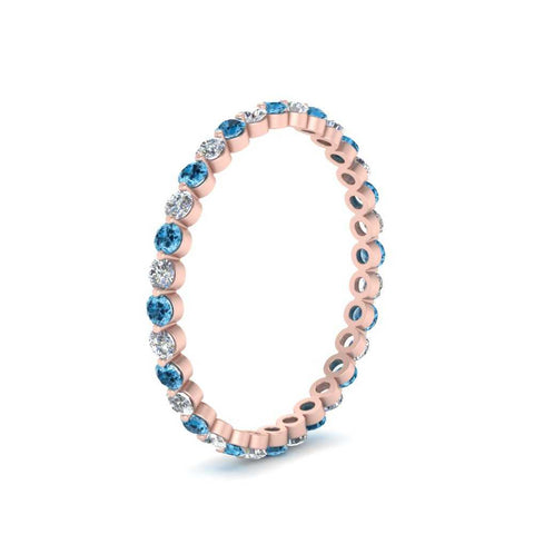 0.50 ct Round Cut Common Prong Eternity Band