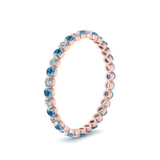0.50 ct Round Cut Common Prong Eternity Band