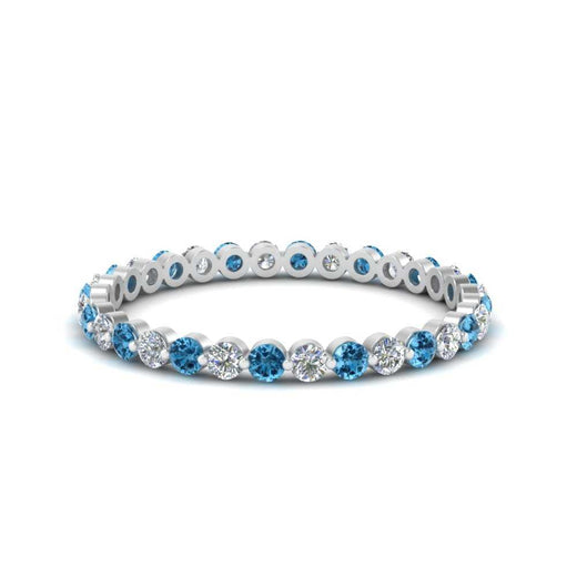 0.50 ct Round Cut Common Prong Eternity Band