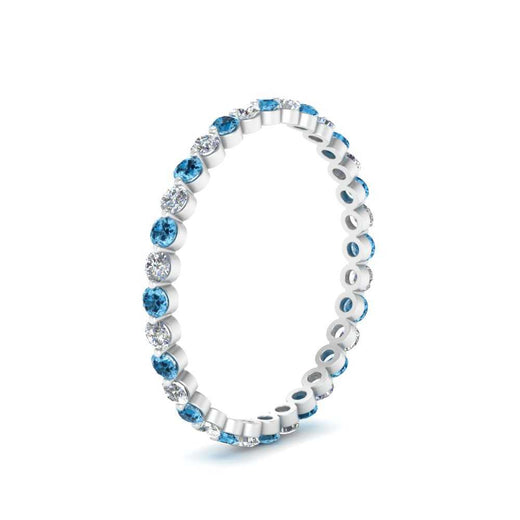 0.50 ct Round Cut Common Prong Eternity Band