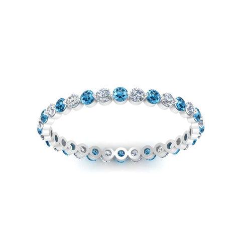 0.50 ct Round Cut Common Prong Eternity Band