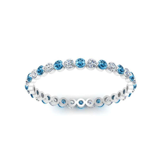 0.50 ct Round Cut Common Prong Eternity Band