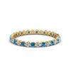 Load image into Gallery viewer, 0.50 ct Round Cut Common Prong Eternity Band