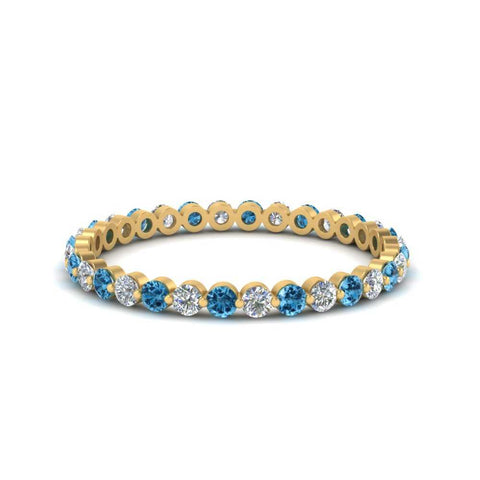 0.50 ct Round Cut Common Prong Eternity Band