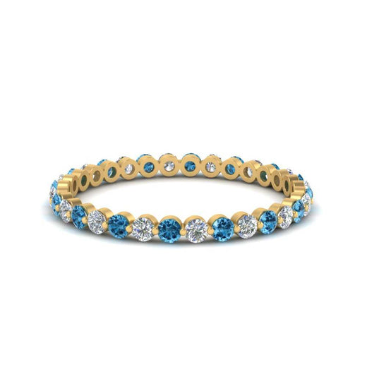 0.50 ct Round Cut Common Prong Eternity Band