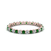 Load image into Gallery viewer, 0.50 ct Round Cut Common Prong Eternity Band