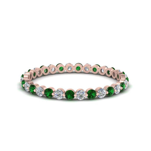0.50 ct Round Cut Common Prong Eternity Band