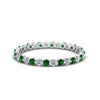 Load image into Gallery viewer, 0.50 ct Round Cut Common Prong Eternity Band
