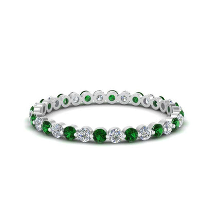 round-cut-diamond-common-prong-eternity-band-in-white-gold-fdewb9477-0.50ct
