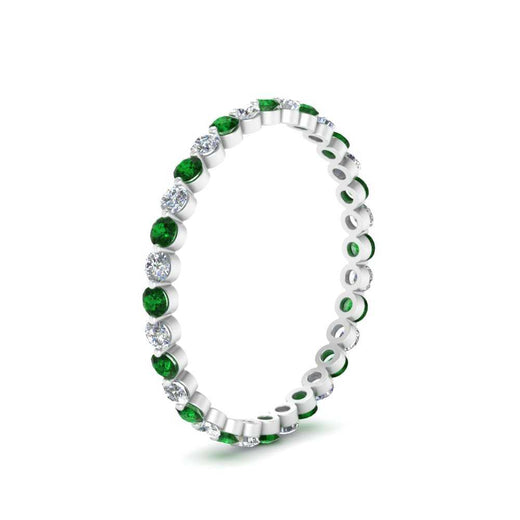 0.50 ct Round Cut Common Prong Eternity Band
