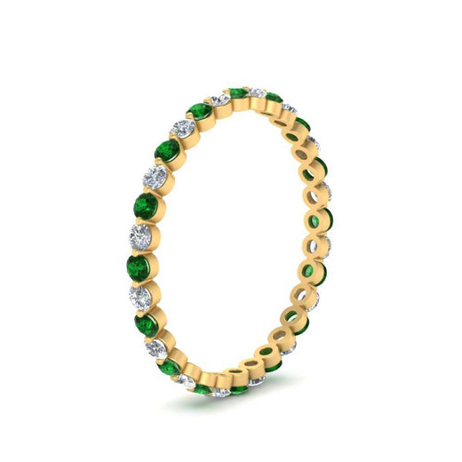 0.50 ct Round Cut Common Prong Eternity Band