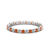 Load image into Gallery viewer, 0.50 ct Round Cut Common Prong Eternity Band