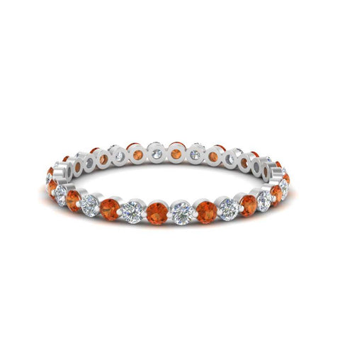 0.50 ct Round Cut Common Prong Eternity Band