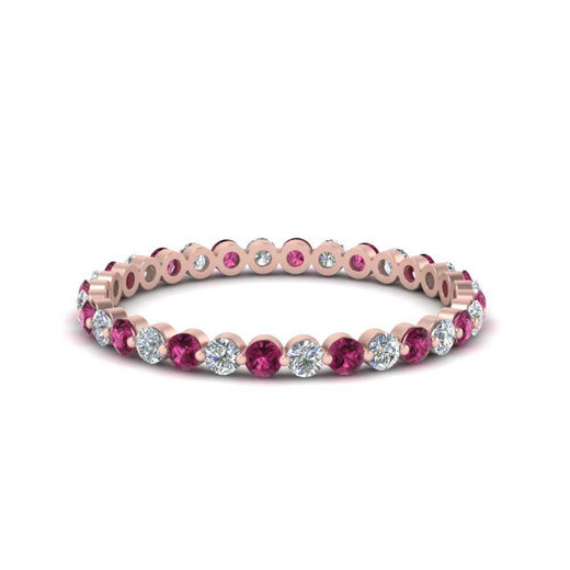 0.50 ct Round Cut Common Prong Eternity Band