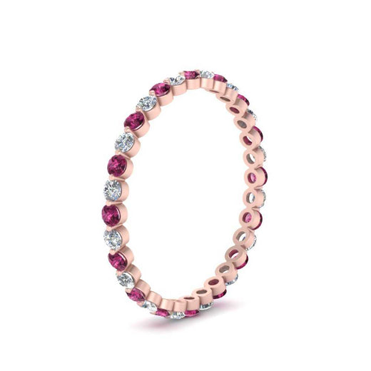 0.50 ct Round Cut Common Prong Eternity Band