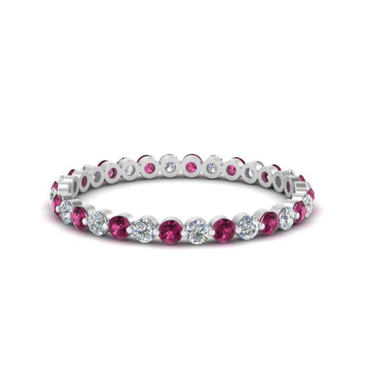 0.50 ct Round Cut Common Prong Eternity Band