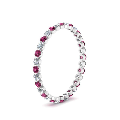 0.50 ct Round Cut Common Prong Eternity Band