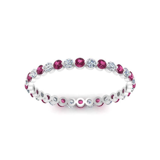 0.50 ct Round Cut Common Prong Eternity Band