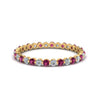 Load image into Gallery viewer, 0.50 ct Round Cut Common Prong Eternity Band