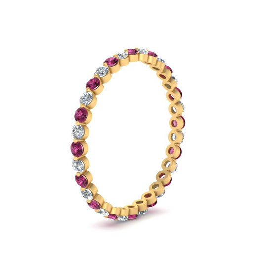 0.50 ct Round Cut Common Prong Eternity Band