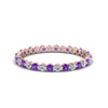 Load image into Gallery viewer, 0.50 ct Round Cut Common Prong Eternity Band