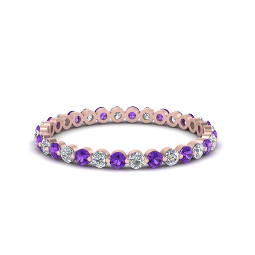 0.50 ct Round Cut Common Prong Eternity Band