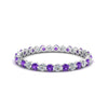 Load image into Gallery viewer, 0.50 ct Round Cut Common Prong Eternity Band
