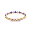 Load image into Gallery viewer, 0.50 ct Round Cut Common Prong Eternity Band
