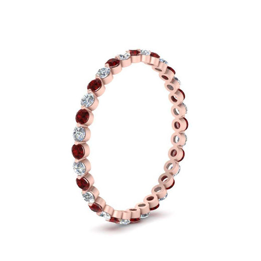0.50 ct Round Cut Common Prong Eternity Band
