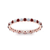 Load image into Gallery viewer, 0.50 ct Round Cut Common Prong Eternity Band