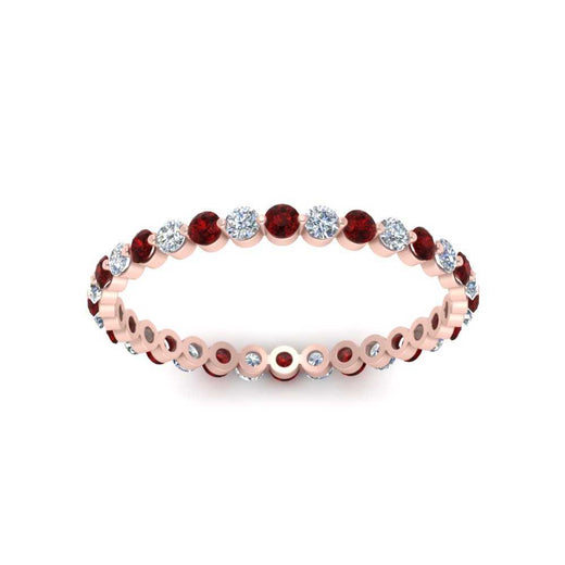 0.50 ct Round Cut Common Prong Eternity Band