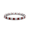 Load image into Gallery viewer, 0.50 ct Round Cut Common Prong Eternity Band