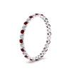 Load image into Gallery viewer, 0.50 ct Round Cut Common Prong Eternity Band