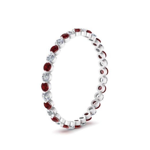 0.50 ct Round Cut Common Prong Eternity Band