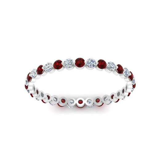 0.50 ct Round Cut Common Prong Eternity Band