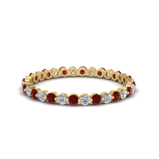 0.50 ct Round Cut Common Prong Eternity Band