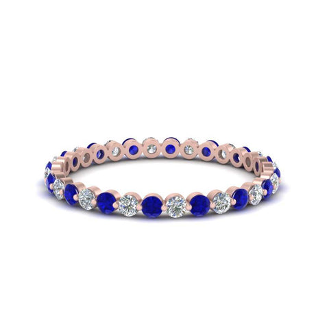 0.50 ct Round Cut Common Prong Eternity Band