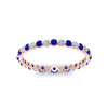 Load image into Gallery viewer, 0.50 ct Round Cut Common Prong Eternity Band