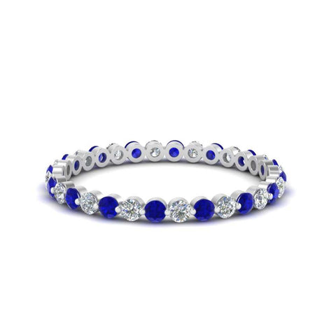 0.50 ct Round Cut Common Prong Eternity Band