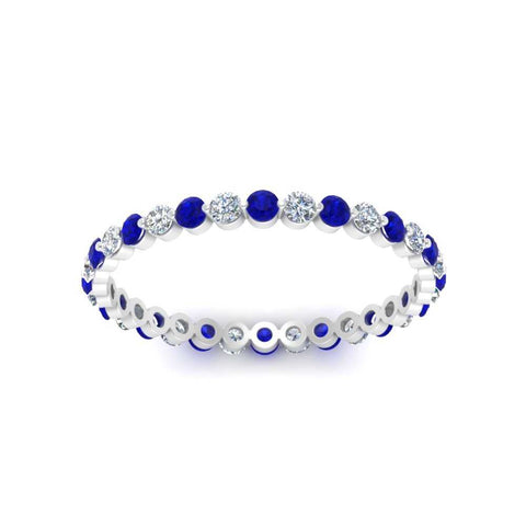 0.50 ct Round Cut Common Prong Eternity Band