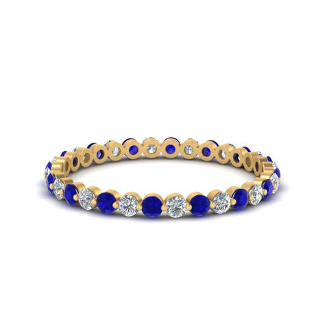 0.50 ct Round Cut Common Prong Eternity Band