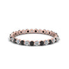Load image into Gallery viewer, 0.50 ct Round Cut Common Prong Eternity Band