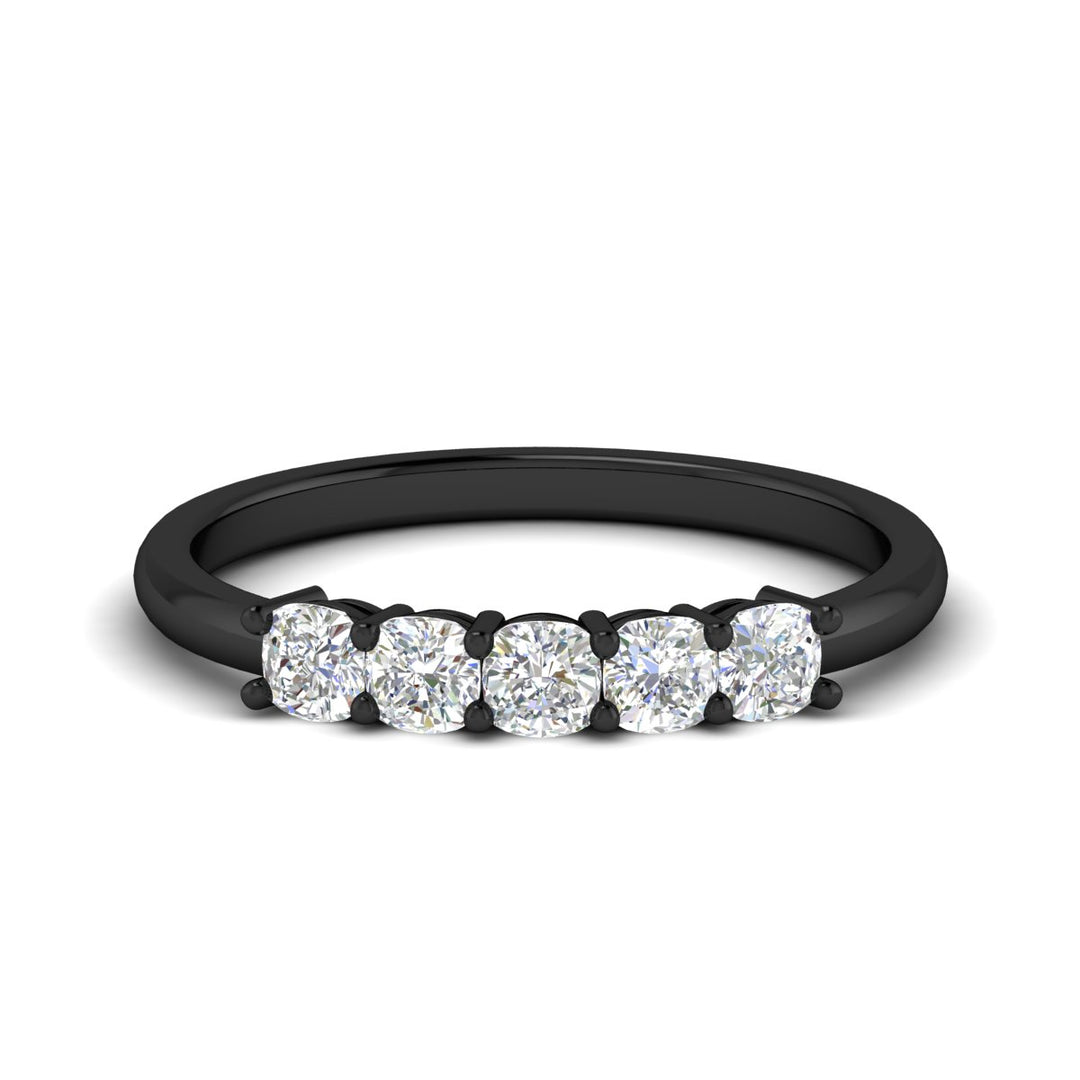 half-carat-cushion-5-stone-diamond-wedding-band-in-black-gold-fdwb8008cusleep-0.50ct-nl-bg?v=1773294908