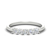 Load image into Gallery viewer, half-carat-cushion-5-stone-diamond-wedding-band-in-white-gold-fdwb8008cusleep-0.50ct-nl-wg?v=1773294908
