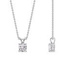 Load image into Gallery viewer, Cushion Cut Solitaire Pendant
