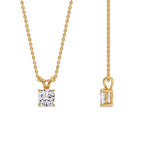 Load image into Gallery viewer, Cushion Cut Solitaire Pendant
